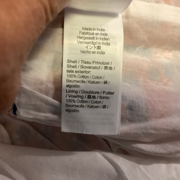 J. Crew Factory Floral Mini Skirt in Red and Blue SZ Large VGC - Picture 9 of 11